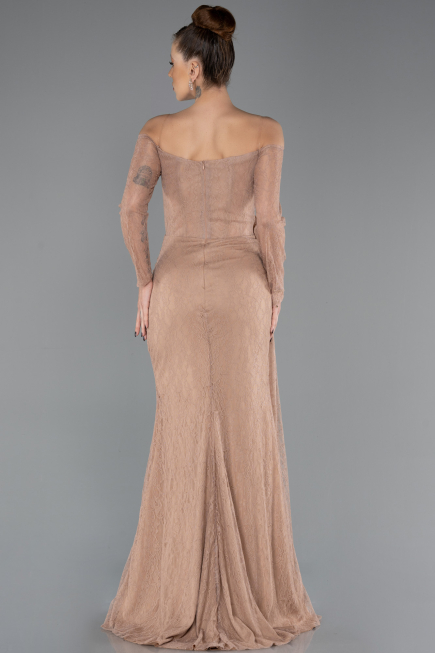 Abendkleid Lang Spitze Zwiebelschale ABU5509