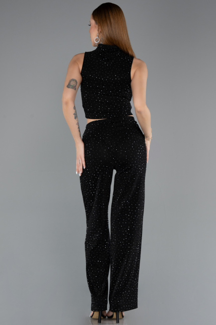 Partykleid Lang Schwarz ABU5533