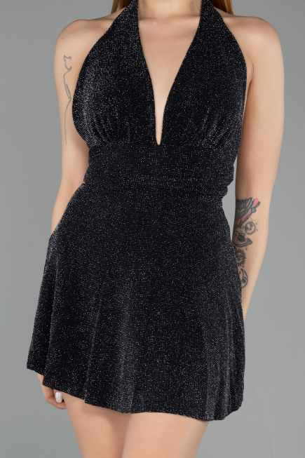 Partykleid Mini Schwarz ABK2490