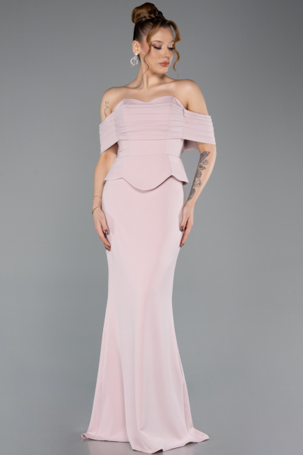 Standesamtkleid Lang Puder ABU5559