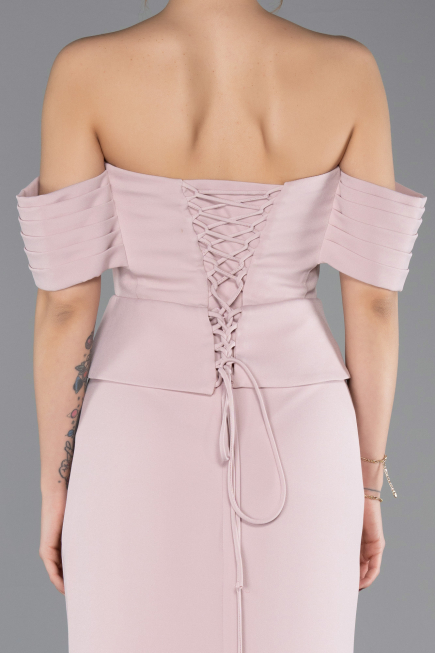 Standesamtkleid Lang Puder ABU5559