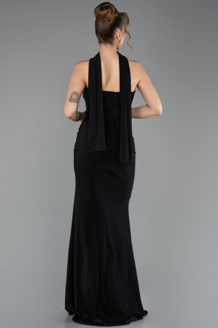 Abendkleid Lang Schwarz ABU5561