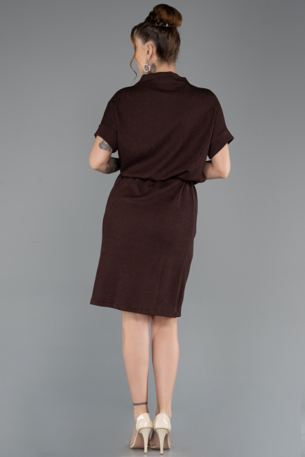 Partykleid Midi Braun ABK2494