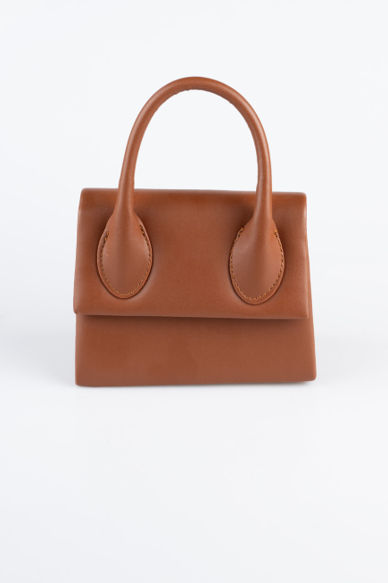 Hellbraun Abendtasche Leder KC165