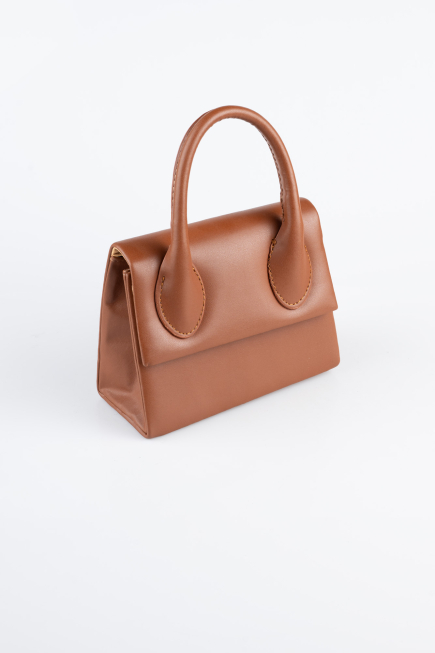 Hellbraun Abendtasche Leder KC165