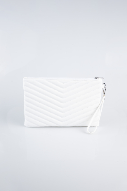 Weiß Abendtaschen Leder KC413