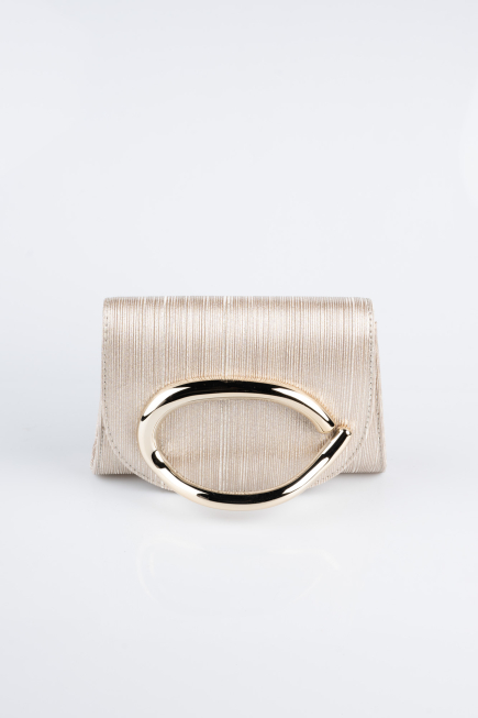 Abendtasche Laserschnitt Gold KC790