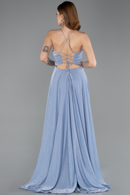 Abendkleid Lang Indigo ABU5632