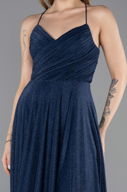 Abendkleid Lang Marineblau ABU5632
