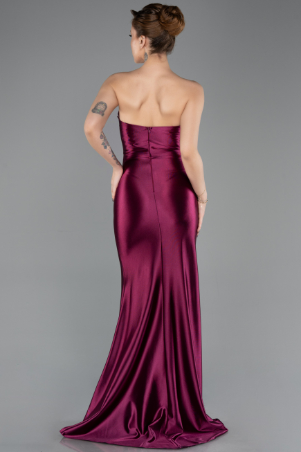 Abschlusskleid Lang Kirschrot ABU5707
