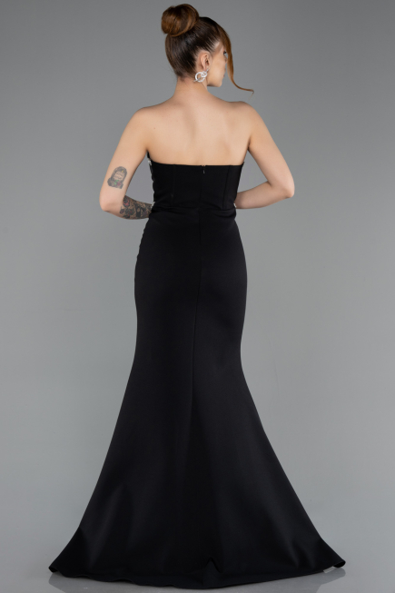 Abendkleid Lang Schwarz ABU5747