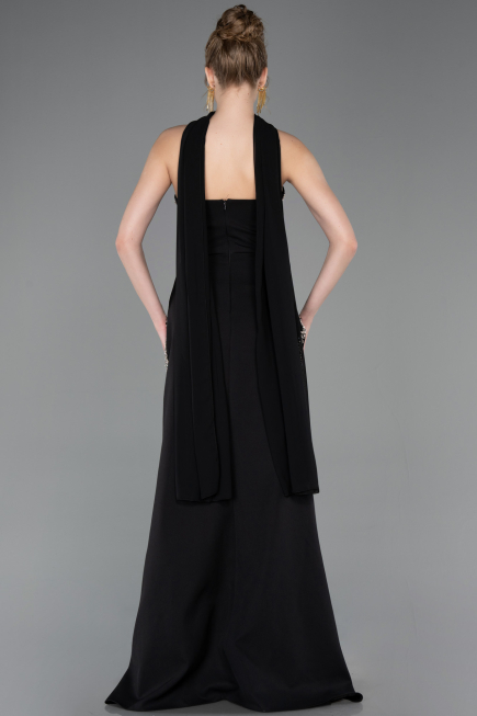 Abendkleid Lang Schwarz ABU5769