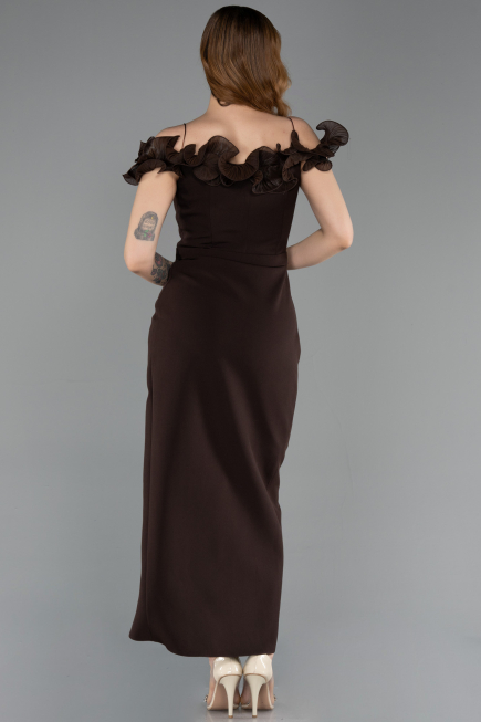 Partykleid Midi Braun ABK2545