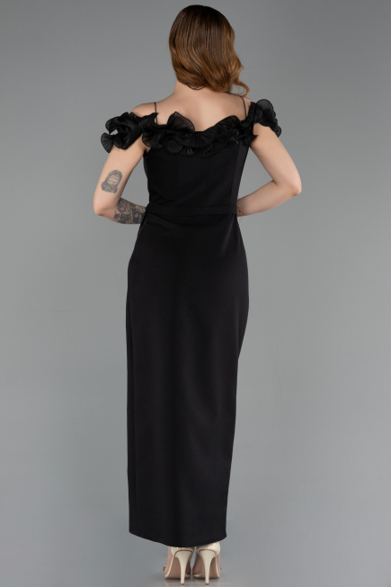 Partykleid Midi Schwarz ABK2545