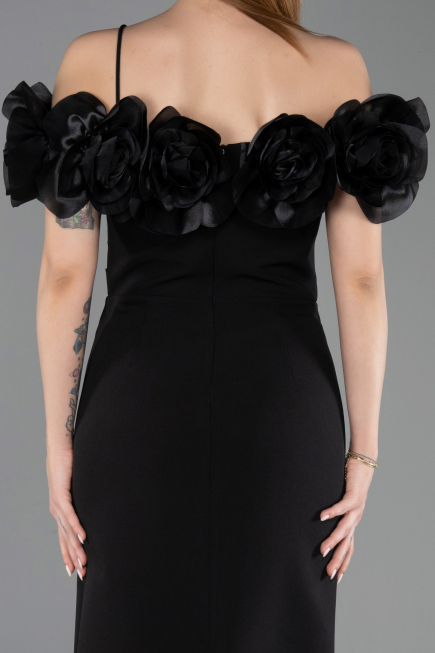Partykleid Midi Schwarz ABK2553