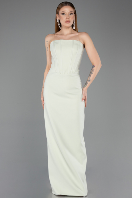 Standesamtkleid Lang Minzgrün ABU5889