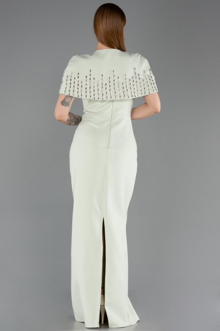 Standesamtkleid Lang Minzgrün ABU5889