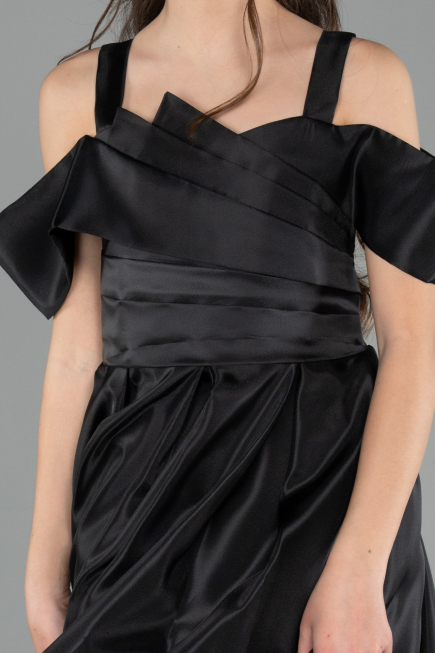 Abendkleid für Kinder Lang Schwarz ABU5903