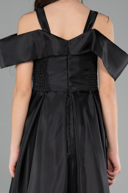 Abendkleid für Kinder Lang Schwarz ABU5903