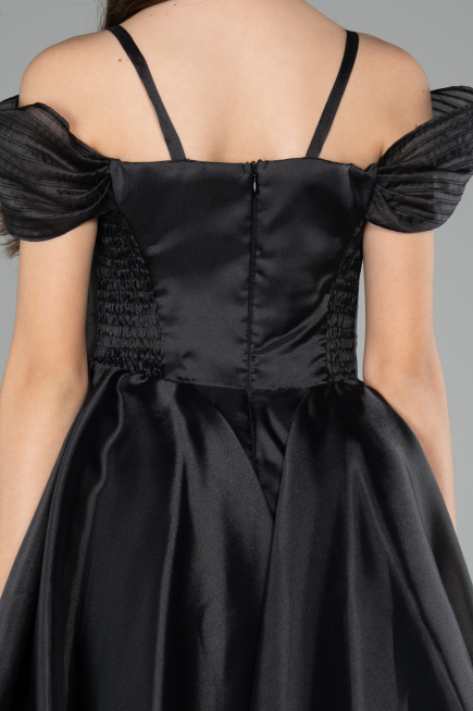 Abendkleid für Kinder Kurz Schwarz ABK2566