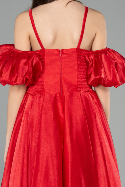Abendkleid für Kinder Lang Rot ABU5912