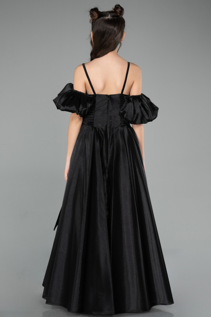 Abendkleid für Kinder Lang Schwarz ABU5912