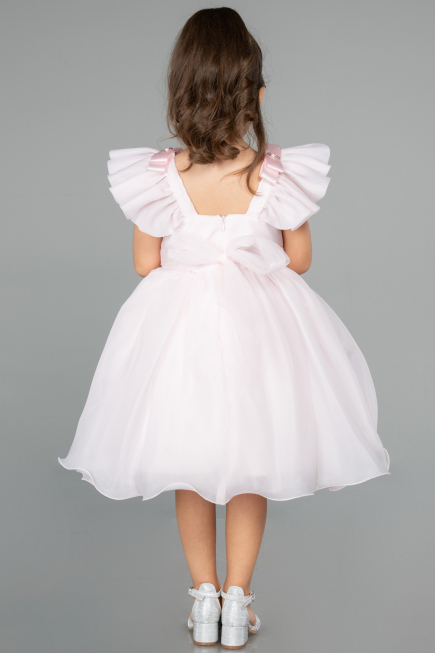 Abendkleid für Kinder Lang Puder ABU3722