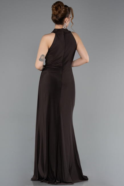 Abschlusskleid Lang Braun ABU5918