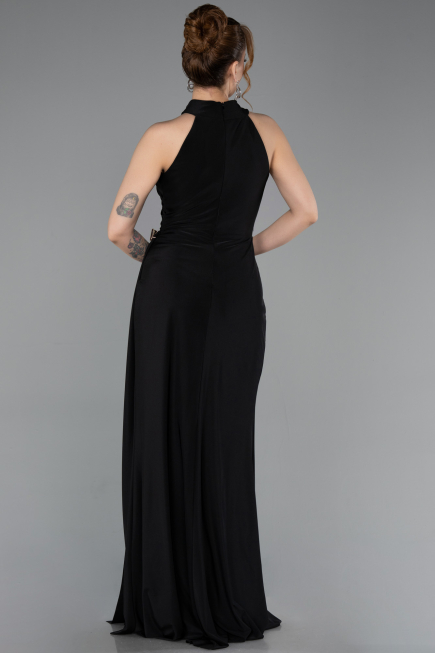 Abschlusskleid Lang Schwarz ABU5918