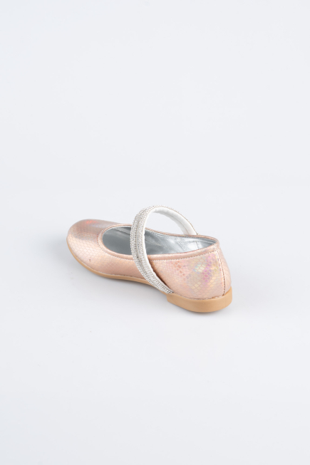 Kinder-Ballerina Gemustert Puder ORS3101