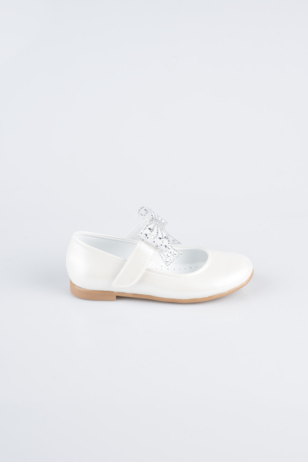 Kinder-Ballerina Leder Perlmutt ORD3103