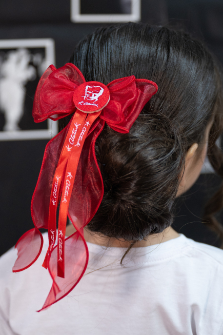 Mädchen Haarspange Rot KTA2606