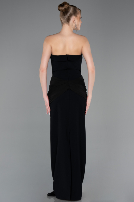 Abschlusskleid Lang Schwarz ABU5970