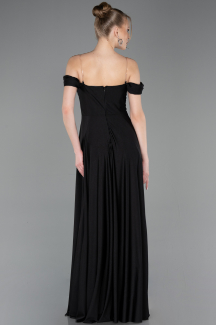 Abschlusskleid Lang Schwarz ABU5938