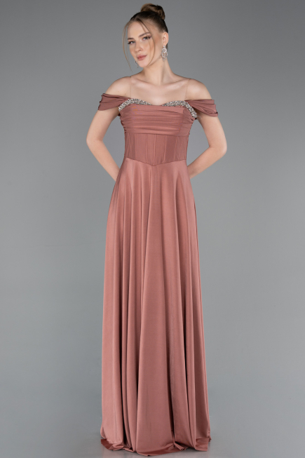 Abschlusskleid Lang Zwiebelschale ABU5938