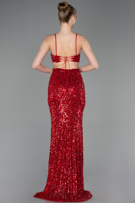 Abschlusskleid Lang Rot ABU5980