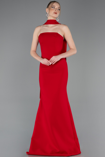 Abendkleid Lang Rot ABU5981