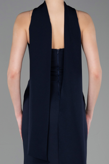 Abendkleid Lang Marineblau ABU5981