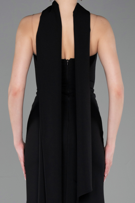 Abendkleid Lang Schwarz ABU5981