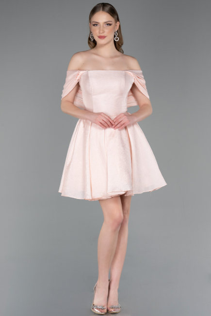 Partykleid Kurz Puder ABK2604