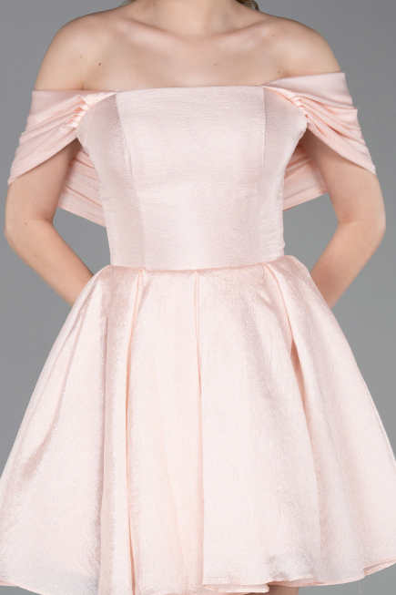 Partykleid Kurz Puder ABK2604