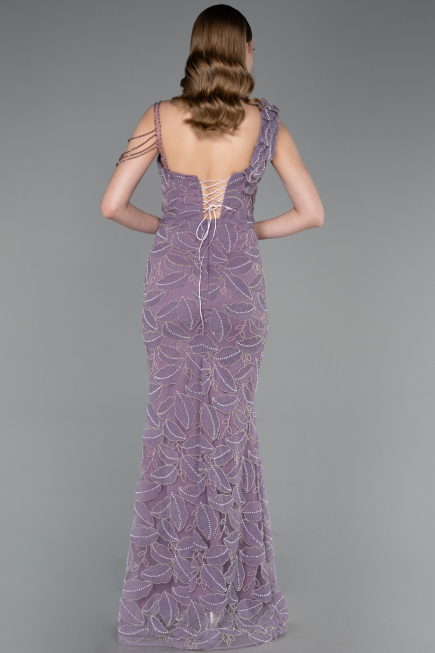 Abendkleid Lang Lavendel ABU6059