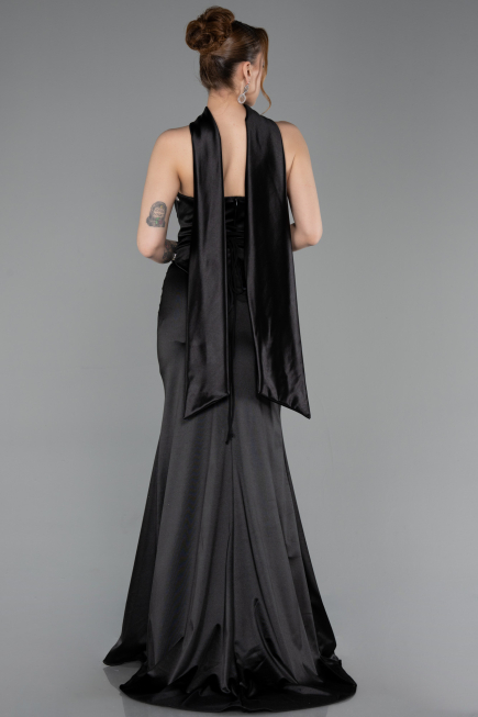 Abschlusskleid Lang Schwarz ABU6079