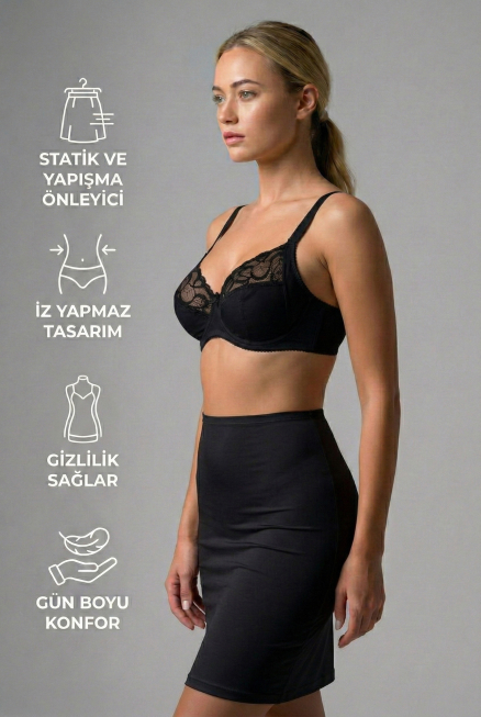Reifrock Petticoat Schwarz EM506