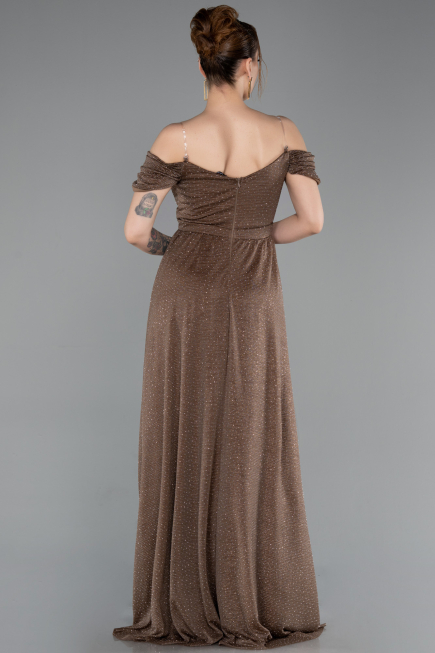 Abendkleid Lang Kupfer ABU6107