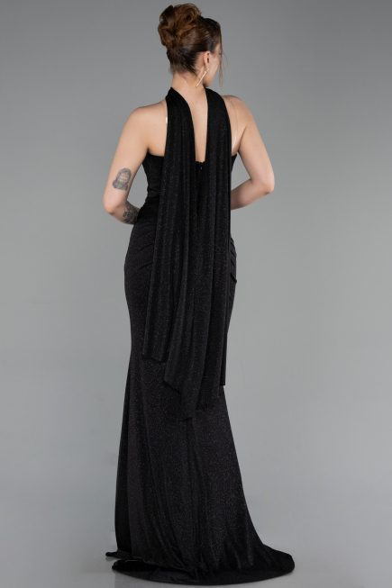 Abendkleid Lang Schwarz ABU6112
