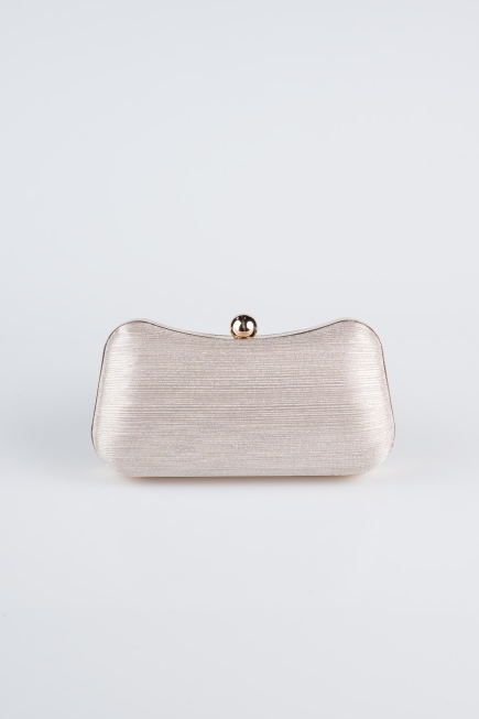 Gold Abendtasche Laserschnitt KC249
