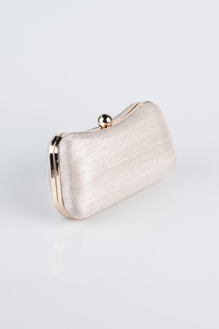 Gold Abendtasche Laserschnitt KC249