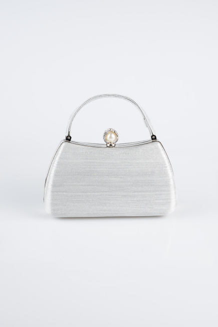 Abendtasche Silber KC752