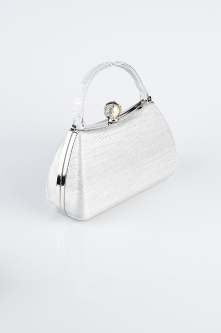 Abendtasche Silber KC752